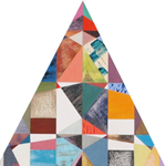 Khyal - Past, Present, Future. acrylic and pencil on watercolour paper, 75 x 60 cm